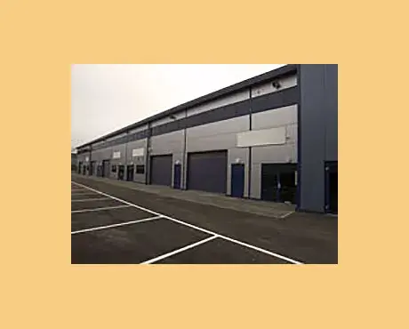 Each unit has roller shutter and side entrance into light industrial space