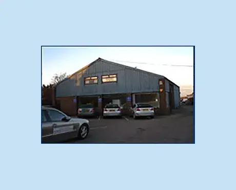 Before refurbishment of the garage took place