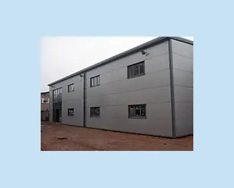 Completed office block